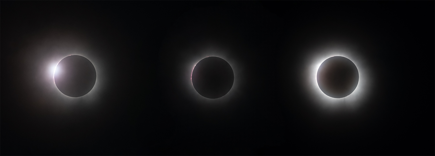 Total solar Eclipse composite 2024
